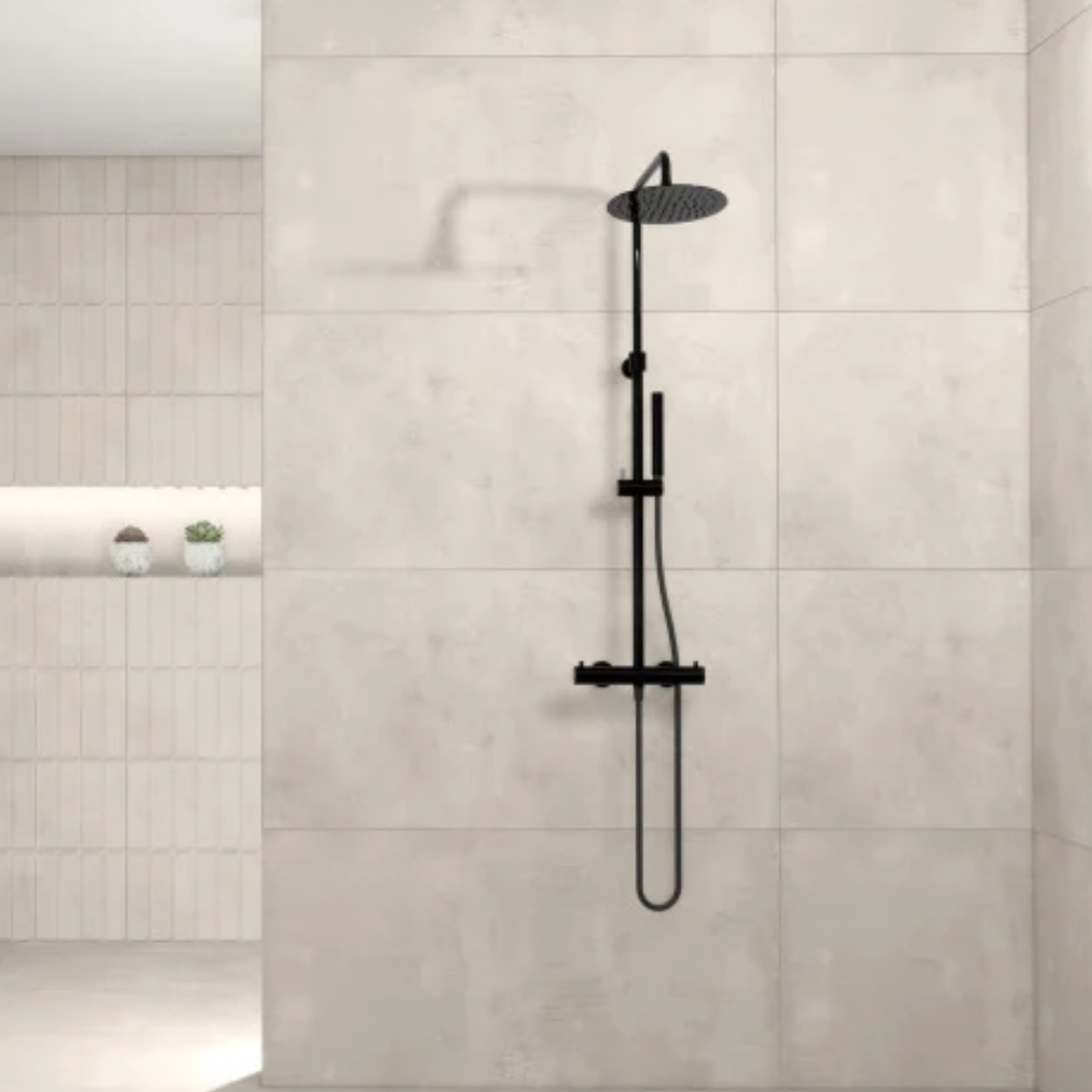 Prissmacer Ceramica Beton Cire Bercy Nude 60x120cm